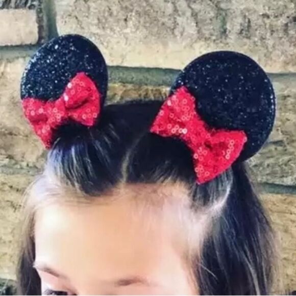 Disney Mickey Mouse Ears Hair Clips for Girls - Picture 3 of 5